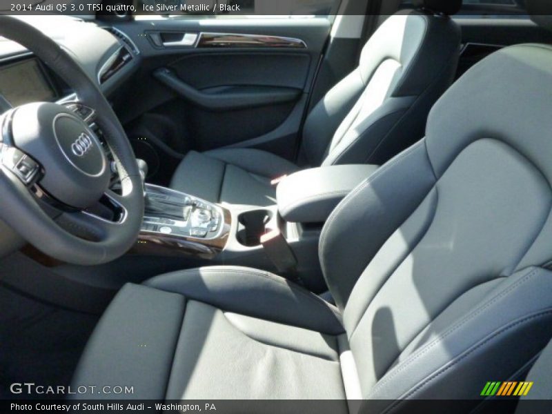 Ice Silver Metallic / Black 2014 Audi Q5 3.0 TFSI quattro