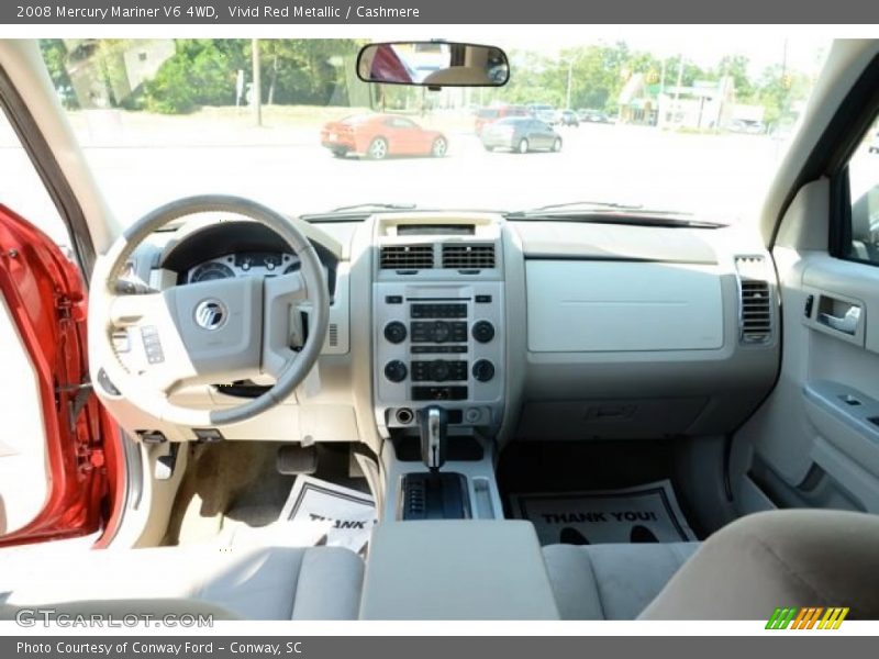Vivid Red Metallic / Cashmere 2008 Mercury Mariner V6 4WD