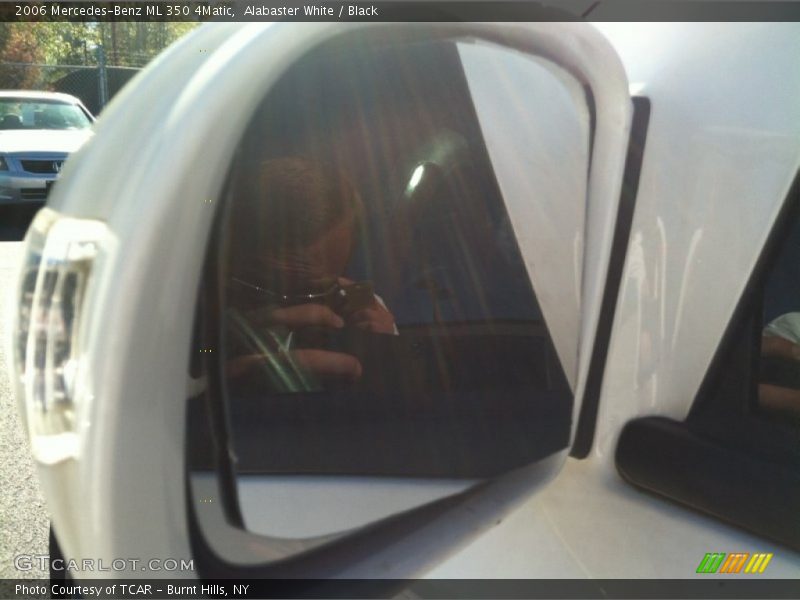 Alabaster White / Black 2006 Mercedes-Benz ML 350 4Matic