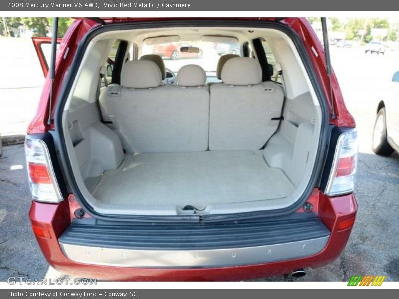 Vivid Red Metallic / Cashmere 2008 Mercury Mariner V6 4WD