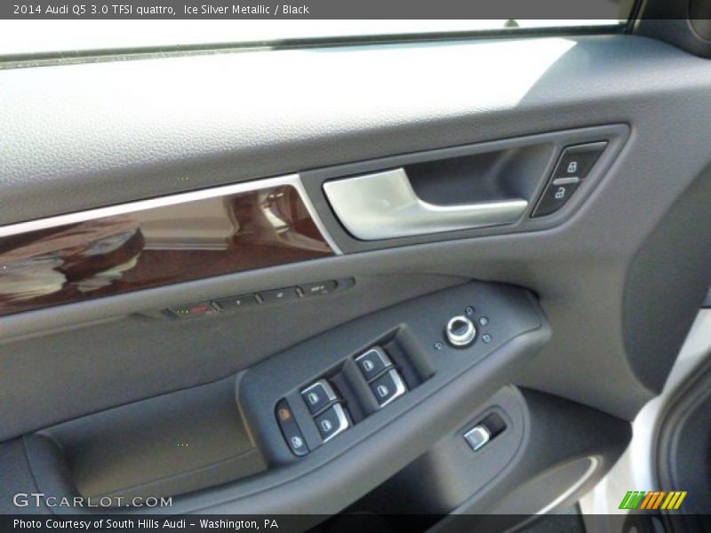 Ice Silver Metallic / Black 2014 Audi Q5 3.0 TFSI quattro
