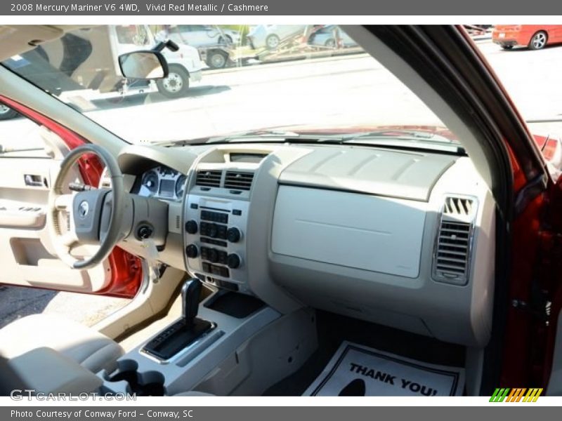 Vivid Red Metallic / Cashmere 2008 Mercury Mariner V6 4WD