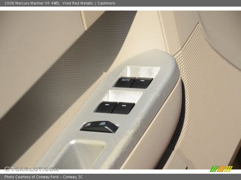 Vivid Red Metallic / Cashmere 2008 Mercury Mariner V6 4WD