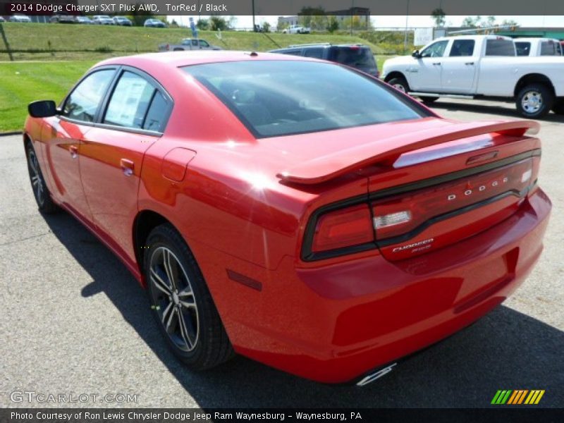 TorRed / Black 2014 Dodge Charger SXT Plus AWD