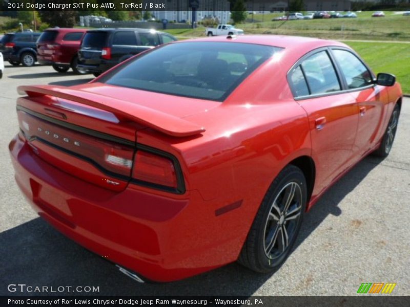 TorRed / Black 2014 Dodge Charger SXT Plus AWD