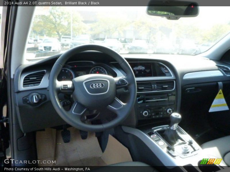 Brilliant Black / Black 2014 Audi A4 2.0T quattro Sedan