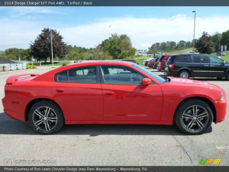 TorRed / Black 2014 Dodge Charger SXT Plus AWD