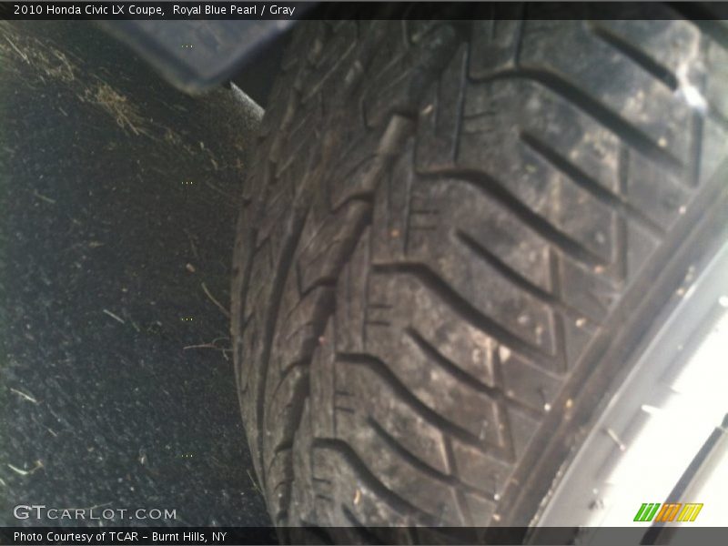 Royal Blue Pearl / Gray 2010 Honda Civic LX Coupe