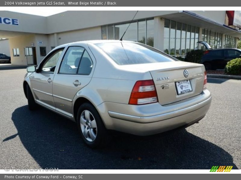 Wheat Beige Metallic / Black 2004 Volkswagen Jetta GLS Sedan