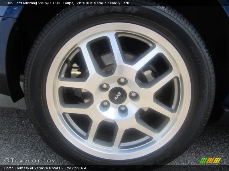 Vista Blue Metallic / Black/Black 2009 Ford Mustang Shelby GT500 Coupe