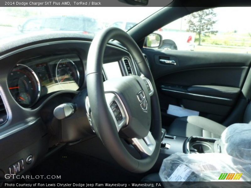TorRed / Black 2014 Dodge Charger SXT Plus AWD