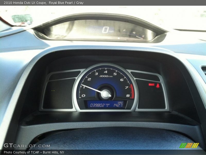  2010 Civic LX Coupe LX Coupe Gauges