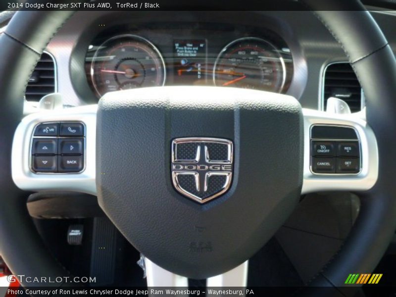 Controls of 2014 Charger SXT Plus AWD