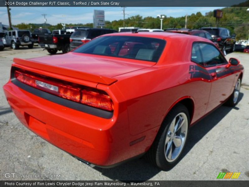 TorRed / Dark Slate Gray 2014 Dodge Challenger R/T Classic