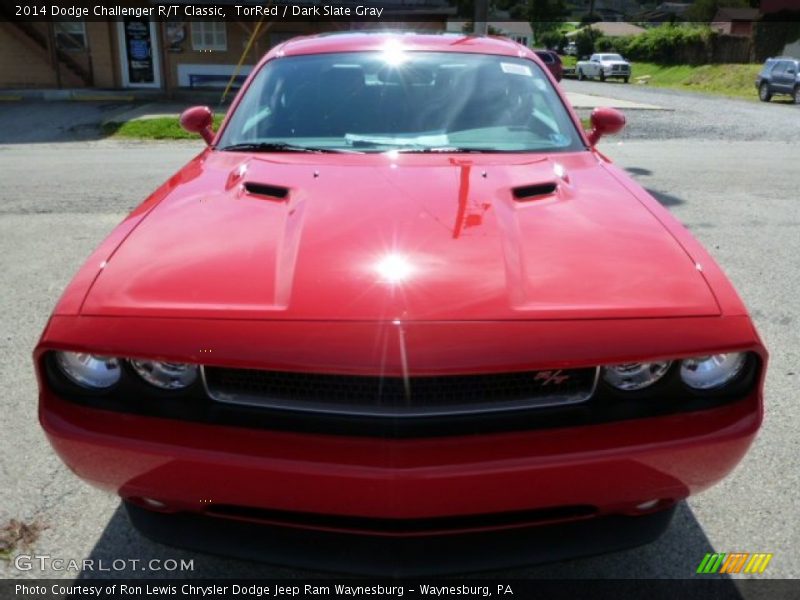 TorRed / Dark Slate Gray 2014 Dodge Challenger R/T Classic