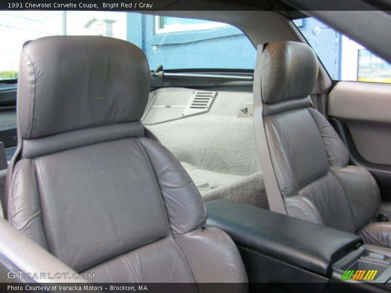  1991 Corvette Coupe Gray Interior