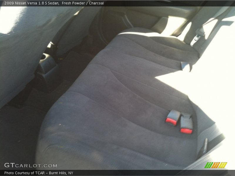 Fresh Powder / Charcoal 2009 Nissan Versa 1.8 S Sedan