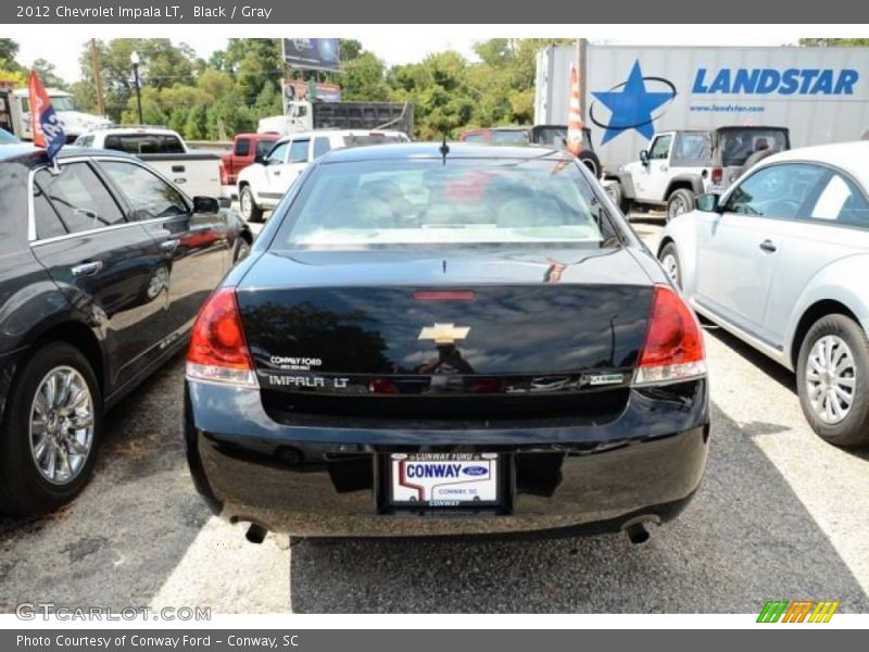 Black / Gray 2012 Chevrolet Impala LT