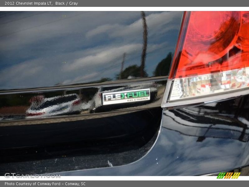 Black / Gray 2012 Chevrolet Impala LT