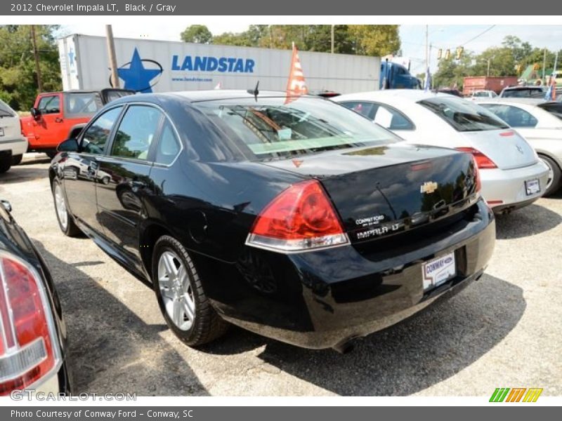 Black / Gray 2012 Chevrolet Impala LT
