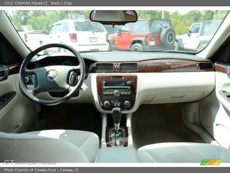 Black / Gray 2012 Chevrolet Impala LT
