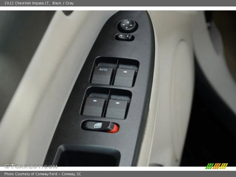 Black / Gray 2012 Chevrolet Impala LT