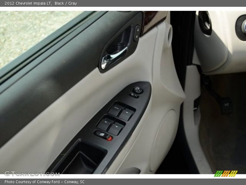 Black / Gray 2012 Chevrolet Impala LT