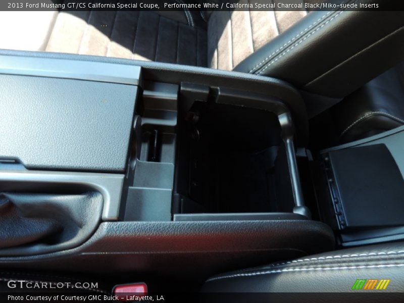 Performance White / California Special Charcoal Black/Miko-suede Inserts 2013 Ford Mustang GT/CS California Special Coupe