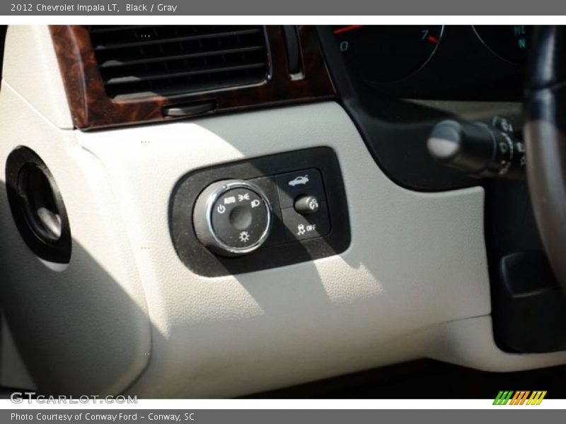 Black / Gray 2012 Chevrolet Impala LT