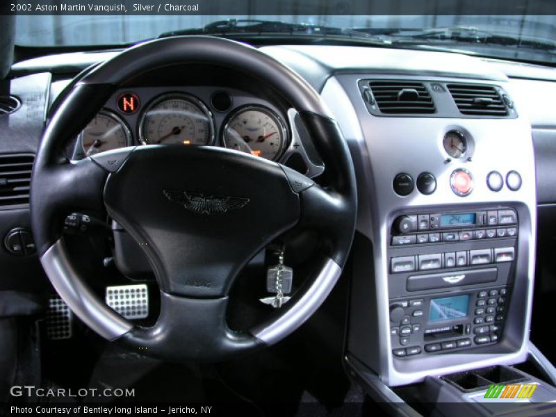 Silver / Charcoal 2002 Aston Martin Vanquish