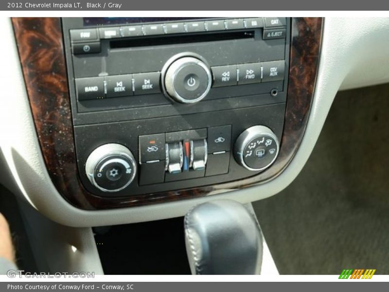 Black / Gray 2012 Chevrolet Impala LT