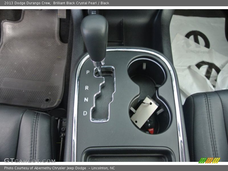 Brilliant Black Crystal Pearl / Black 2013 Dodge Durango Crew