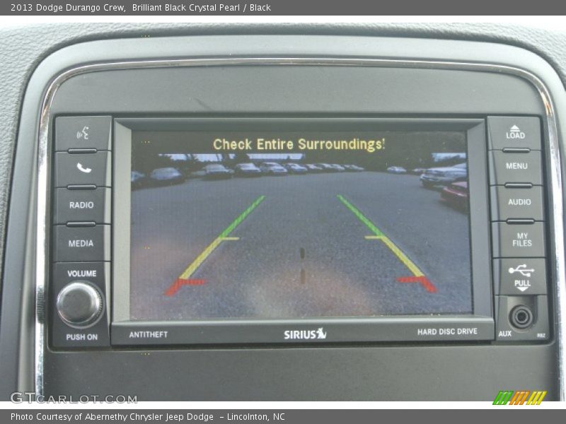 Brilliant Black Crystal Pearl / Black 2013 Dodge Durango Crew