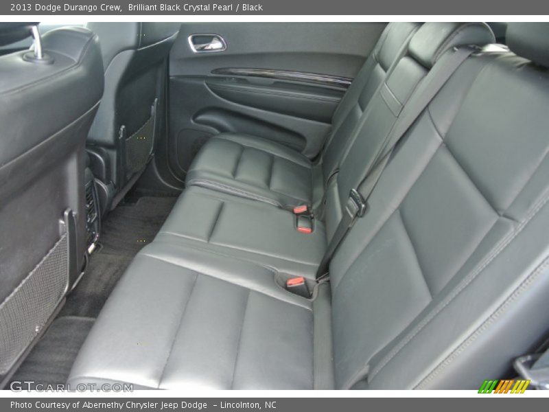 Brilliant Black Crystal Pearl / Black 2013 Dodge Durango Crew