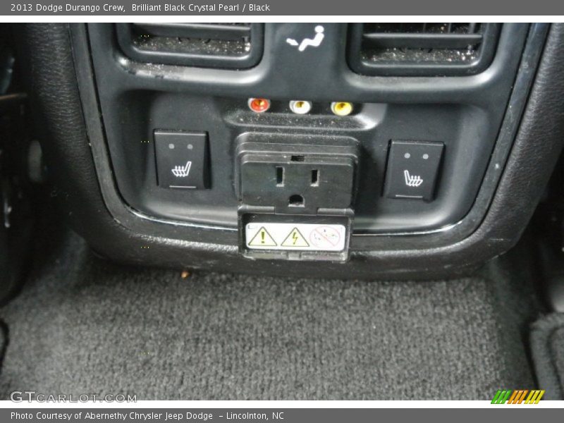 Brilliant Black Crystal Pearl / Black 2013 Dodge Durango Crew