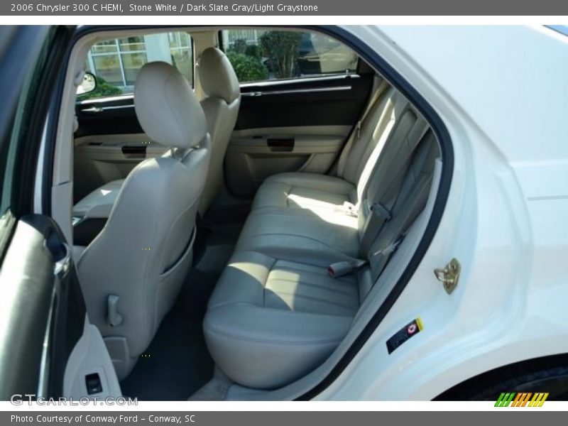 Stone White / Dark Slate Gray/Light Graystone 2006 Chrysler 300 C HEMI