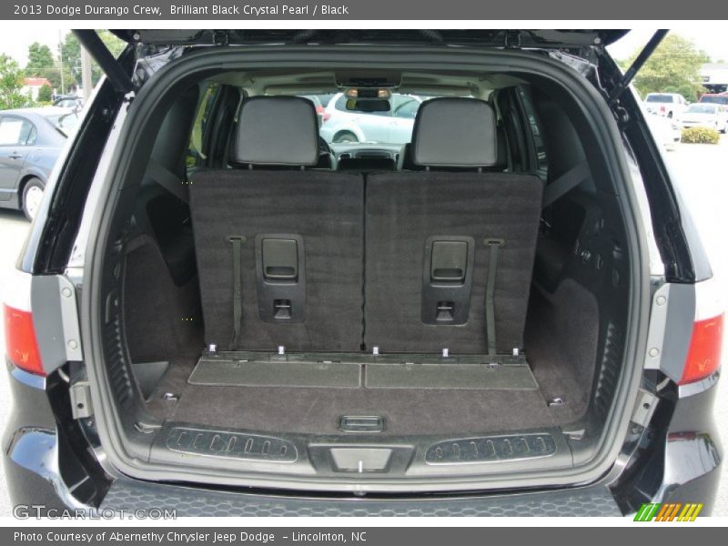 Brilliant Black Crystal Pearl / Black 2013 Dodge Durango Crew