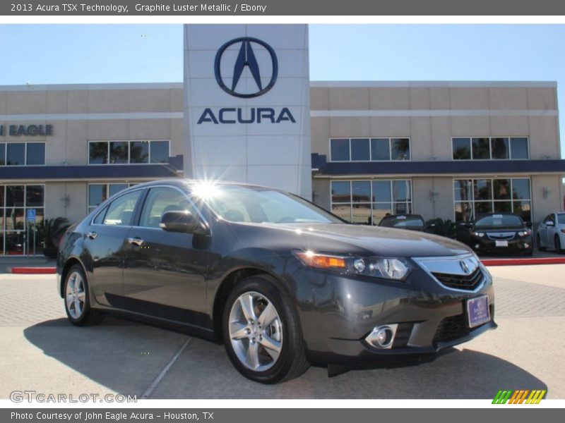 Graphite Luster Metallic / Ebony 2013 Acura TSX Technology