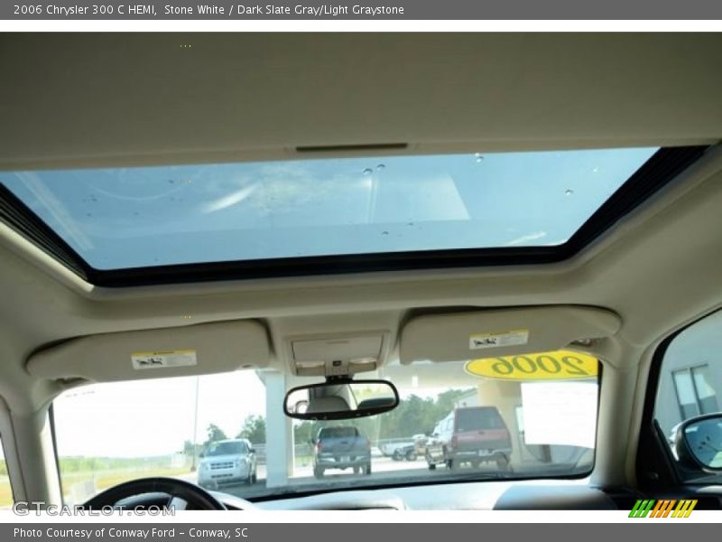 Stone White / Dark Slate Gray/Light Graystone 2006 Chrysler 300 C HEMI