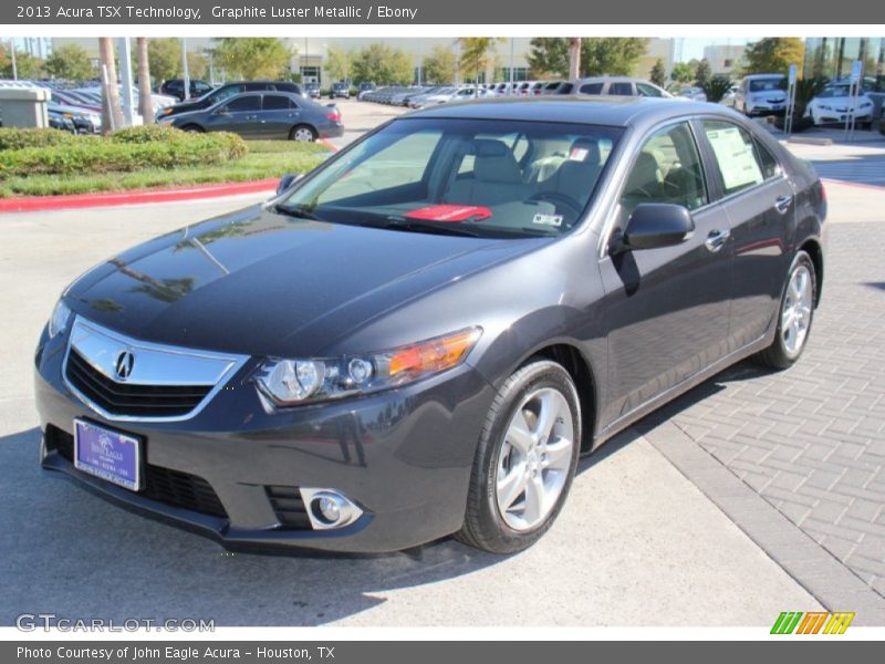 Graphite Luster Metallic / Ebony 2013 Acura TSX Technology