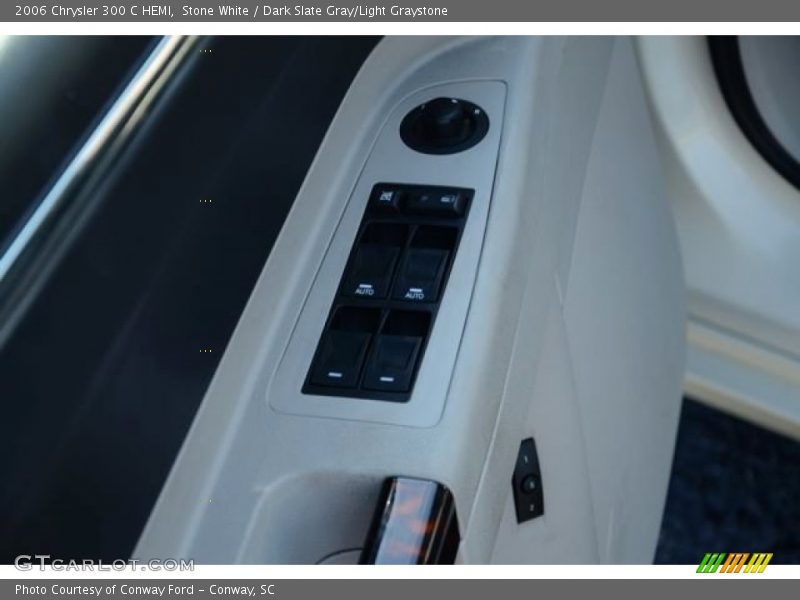Stone White / Dark Slate Gray/Light Graystone 2006 Chrysler 300 C HEMI