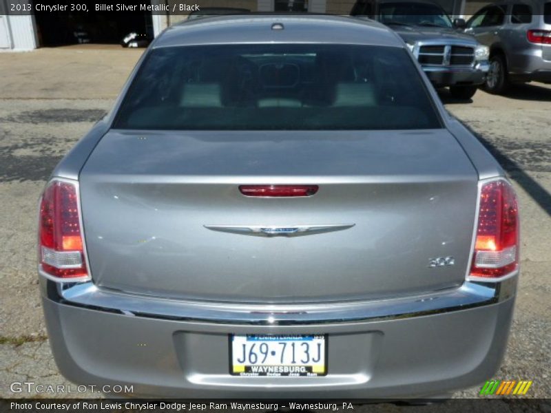 Billet Silver Metallic / Black 2013 Chrysler 300