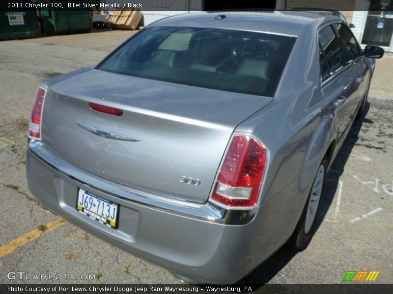 Billet Silver Metallic / Black 2013 Chrysler 300