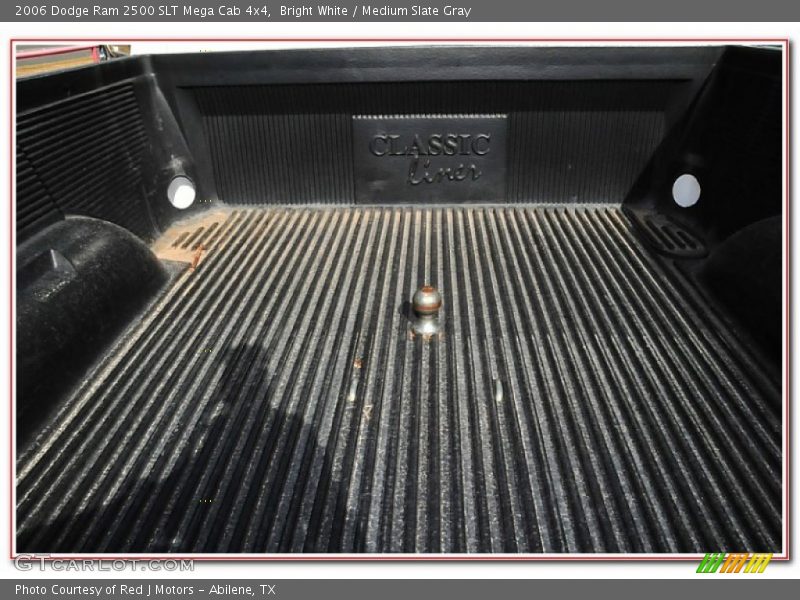 Bright White / Medium Slate Gray 2006 Dodge Ram 2500 SLT Mega Cab 4x4