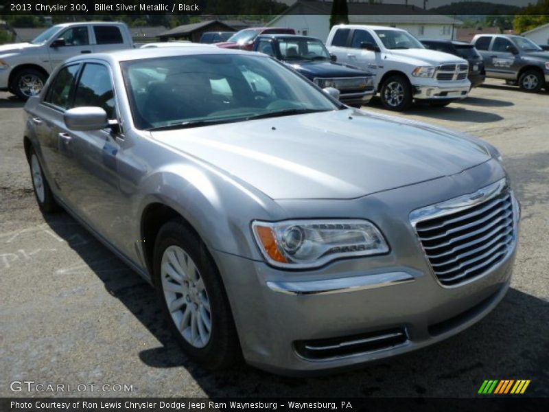 Billet Silver Metallic / Black 2013 Chrysler 300