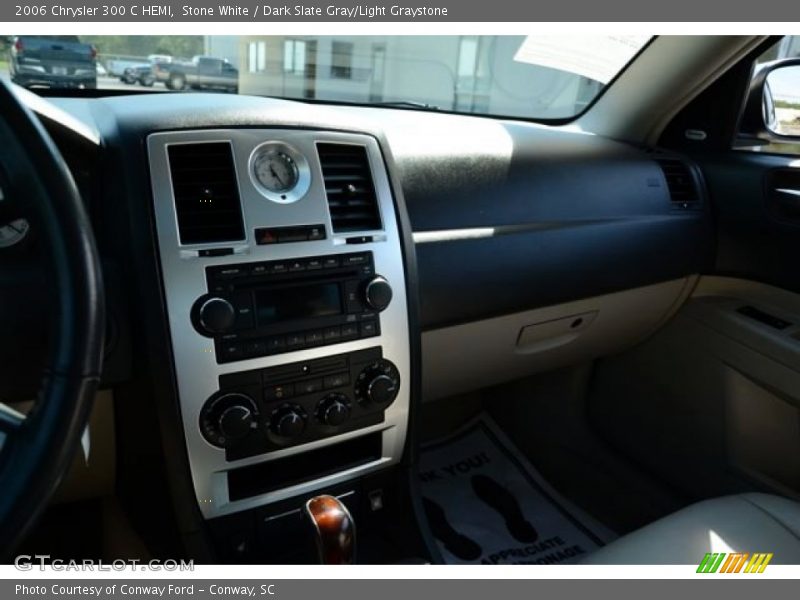 Stone White / Dark Slate Gray/Light Graystone 2006 Chrysler 300 C HEMI