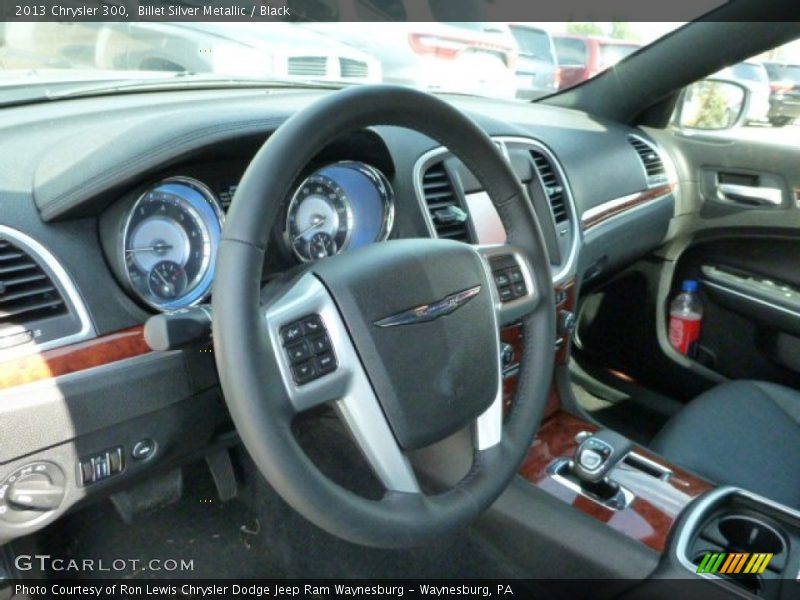 Billet Silver Metallic / Black 2013 Chrysler 300