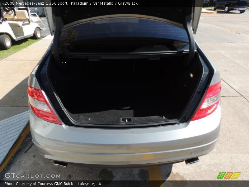Palladium Silver Metallic / Grey/Black 2008 Mercedes-Benz C 350 Sport