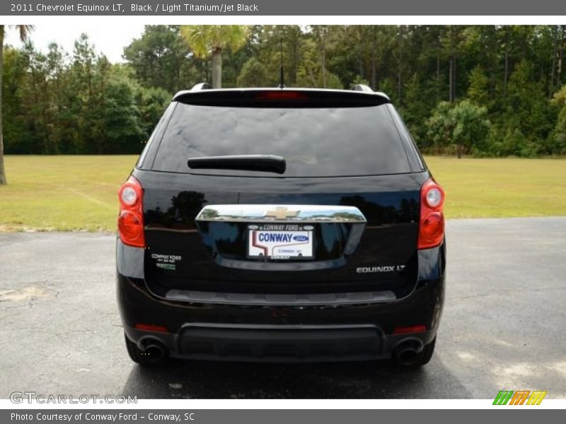 Black / Light Titanium/Jet Black 2011 Chevrolet Equinox LT