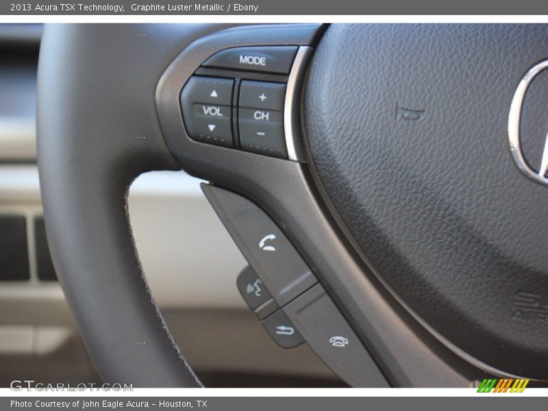 Graphite Luster Metallic / Ebony 2013 Acura TSX Technology